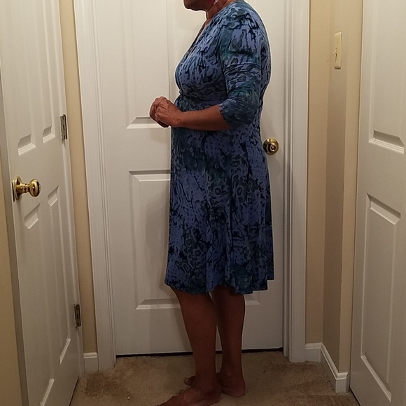 Dunia Medium long sleeve empire waist dress - Picture 3 of 5